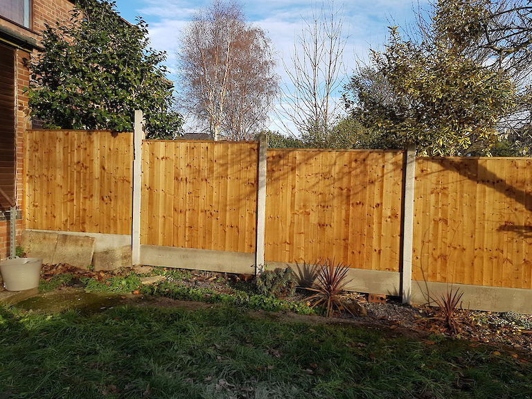 After Fence Panel Replacement Nottingham